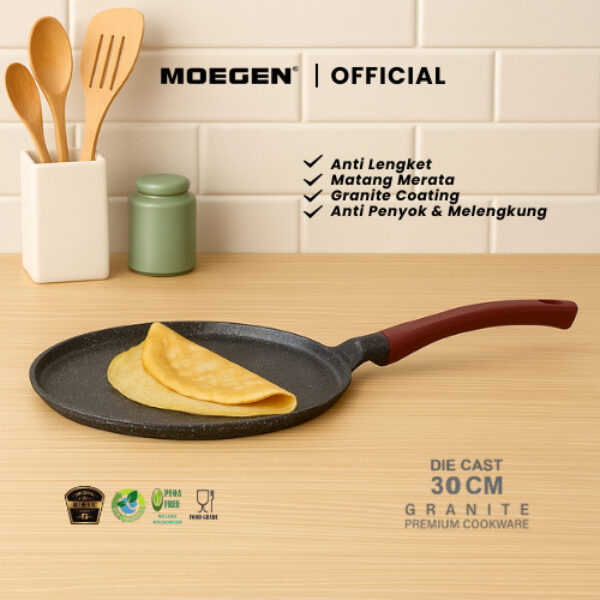 MOEGEN Grill Pan / Crepe Pan 30 cm