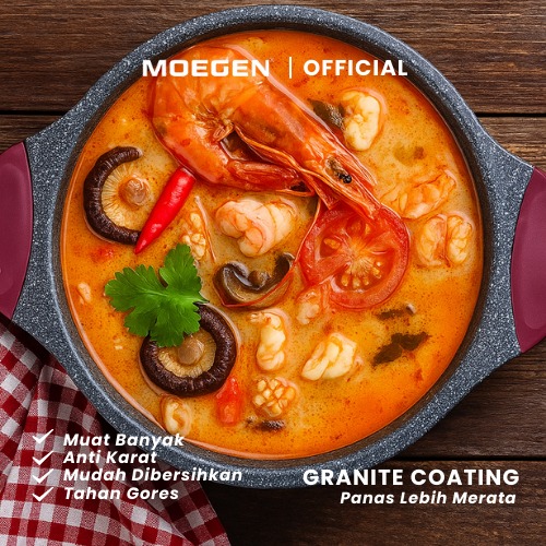 MOEGEN 6pcs Casserole Set - Gambar 3